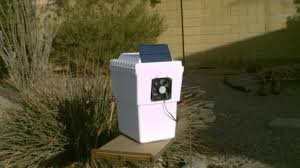 We have a so hot summer here. Homemade Air Conditioner Solar Powered Air Cooling 35f 40f Personal Sized Diy Air Cooler Off Grid Living