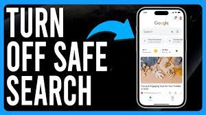 safe search in google chrome on mobile