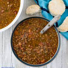 crock pot ham and lentils soup easy