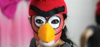 how to be an angry bird for halloween