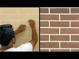 Wall Painting Brick Design Ideas
