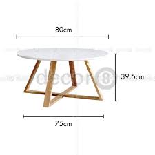 view 30 round coffee table size guide