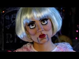 creepy doll halloween makeup tutorial