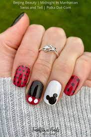 Mickey Mouse DIY Mani with Color Street in 2021 | Color street nails, Mickey  nails, Simple nails