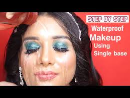 step by step waterproof makeup tutorial