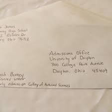 college recommendation letters