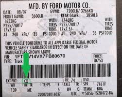 How To Find Your Ford Paint Code Best