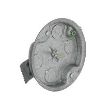 shallow round ceiling electrical box