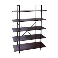 5 tier bookshelves sapele wood and