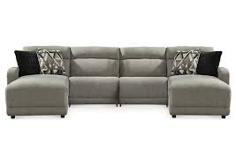 power reclining sectional with chaise