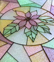 Craft Faux Stained Glass Window