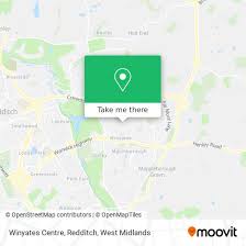 how to get to winyates centre redditch