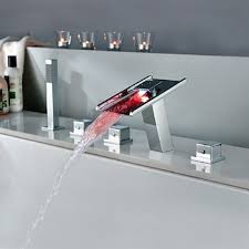 Bathtub Faucet With Handheld Shower