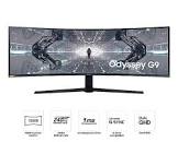 Odyssey G9 49" QHD 240Hz 0.03ms GTG Curved OLED LCD G-Sync FreeSync Gaming Monitor(LS49CG932SNXZA) - Silver Samsung
