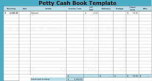 Download Petty Cash Book Excel Spreadsheet Templates