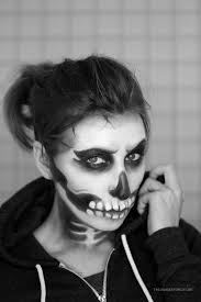 skeleton skull makeup tutorial for