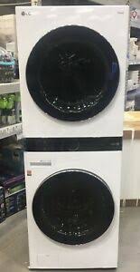 Maybe you would like to learn more about one of these? Lg Thinq Washtower Electric Single Unit Stackable Washer Dryer Set Wkex200hwa Ebay