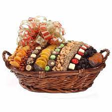 holiday nuts chocolate gift basket