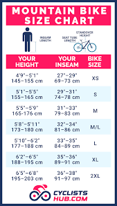 bike size chart how to choose the