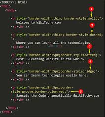 css css border style learn in 30