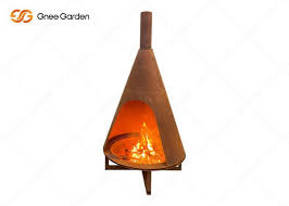 China Corten Steel Freestanding Outdoor