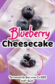 blueberry cheesecake pint sized treres