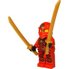 Buy Lego Ninjago Minifigure Kai Zukin Robe (Red Ninja) With Dual Gold  Swords (70745) Online at Low Prices in India - Amazon.in