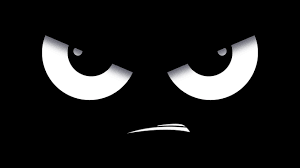 Wallpaper face, eyes, angry, black for ...
