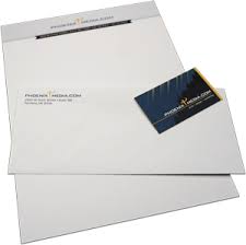 Full Color Letterhead Envelope Business Card Printing