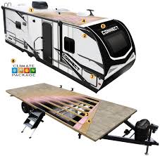 connect travel trailers construction