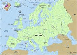 Click on the map of europe to view it full screen. Europe Land Britannica