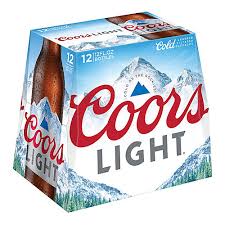 coors light beer 16 oz aluminum bottles
