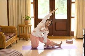 5 yoga poses for older women yoga for