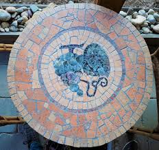 Garden Mosaic Table Anniversary Gift
