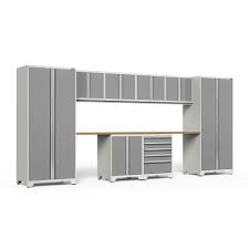steel garage cabinet set
