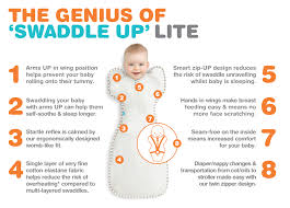 Love To Dream Swaddle Up Lite Grey Star