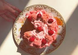 Breakfasts desserts main dishes snacks. Strawberry Dreams The Mood Boosting Cake Low Cholesterol Semi Vegan Leah Bancheri