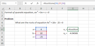 Finding Roots Of Quadratic Equation