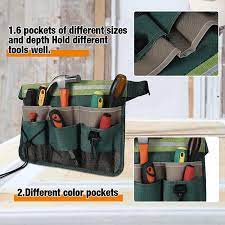 garden tool belt tool pouch with 7