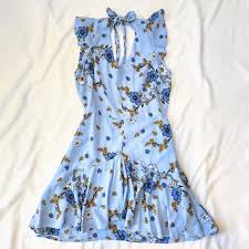 beautiful baby blue fl fairy dress