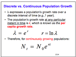 Wldf 301 Exponential Population Growth
