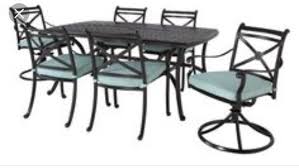 Smith Hawken Patio Table Chairs For