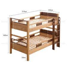 barney solid wood kids bunk bed