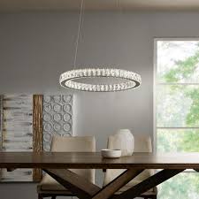 Home decorators collection, an exclusive brand of the home depot. Home Decorators Collection 24 In Chrome Integrated Led Pendant With Clear Crystals 20748 001 The Home Depot