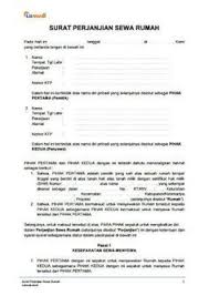Contoh surat perjanjian sewa rumah terbaru from www.novriadi.com. 15 Contoh Surat Perjanjian Sewa Rumah Ringkas Malaysia