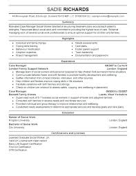 Social Services Resume Examples Human Services Cover Letter Human