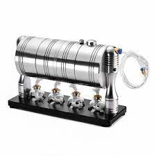 Three cylinder steam engine three. Steam Engine Model Heating Boiler Engine With 4 Alcohol Lamp Enginediy Enginediy