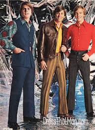 what did men wear in the 1970 s
