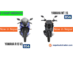 yamaha bs6 mt15 r15 v3 now in nepal