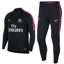 Free for commercial use no attribution required high quality images. Psg Paris Saint Germain Tech Trainingsanzug 2018 19 Schwarz Nike